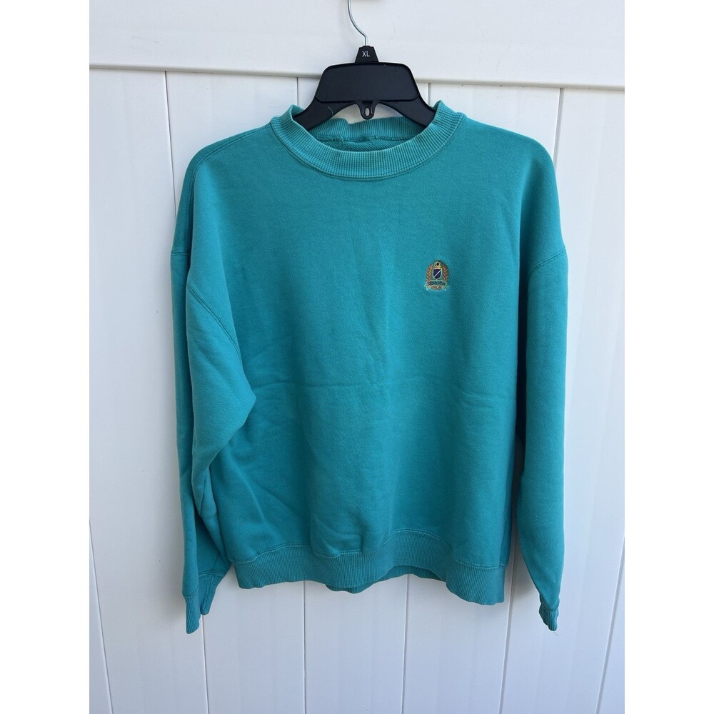 Vintage Reebok Sport Sweater Blue Womens Medium